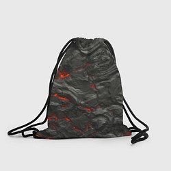Рюкзак-мешок Застывшая лава, цвет: 3D-принт