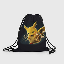 Рюкзак-мешок Pikachu Pika Pika, цвет: 3D-принт