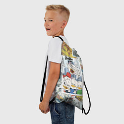 Рюкзак-мешок Ducktales, цвет: 3D-принт — фото 2