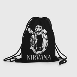 Рюкзак-мешок NIRVANA, цвет: 3D-принт