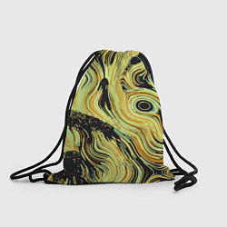Рюкзак-мешок Желтые линии, цвет: 3D-принт