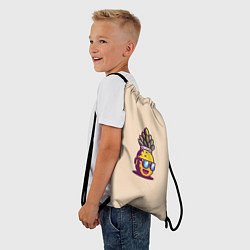 Рюкзак-мешок ANANAS, цвет: 3D-принт — фото 2