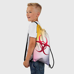 Рюкзак-мешок Biohazard, цвет: 3D-принт — фото 2