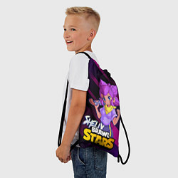 Рюкзак-мешок Brawl Stars Shelly, цвет: 3D-принт — фото 2