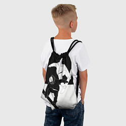 Рюкзак-мешок Сноубордисты, цвет: 3D-принт — фото 2