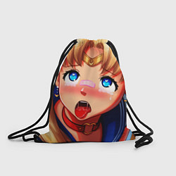 Рюкзак-мешок SAILOR MOON AHEGAO, цвет: 3D-принт