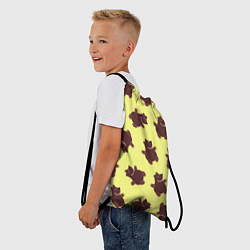 Рюкзак-мешок Медвежата, цвет: 3D-принт — фото 2