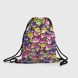 Рюкзак-мешок Baby Shark Family, цвет: 3D-принт