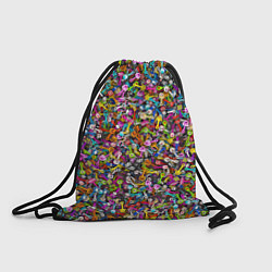 Рюкзак-мешок Скрепыши, цвет: 3D-принт