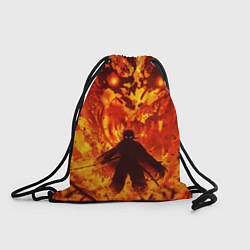 Рюкзак-мешок Клинок, рассекающий демонов, цвет: 3D-принт