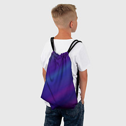 Рюкзак-мешок Диско полосы, цвет: 3D-принт — фото 2