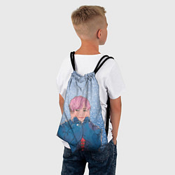 Рюкзак-мешок JIMIN SPRING DAY, цвет: 3D-принт — фото 2