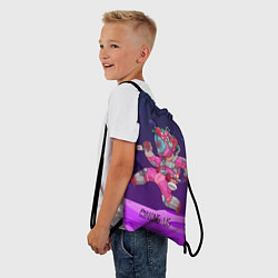 Рюкзак-мешок Among Us Girl, цвет: 3D-принт — фото 2
