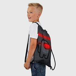 Рюкзак-мешок AMONG US - IMPOSTOR, цвет: 3D-принт — фото 2