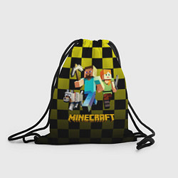 Рюкзак-мешок Minecraft S, цвет: 3D-принт