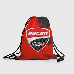 Рюкзак-мешок Ducati Corse logo, цвет: 3D-принт