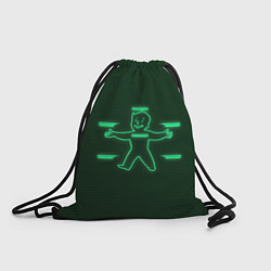 Рюкзак-мешок Vault-Boy HP, цвет: 3D-принт