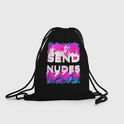 Рюкзак-мешок Send Nudes, цвет: 3D-принт