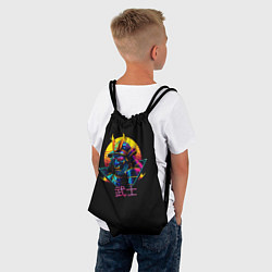 Рюкзак-мешок Cyber Samurai, цвет: 3D-принт — фото 2