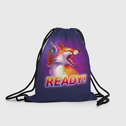 Рюкзак-мешок Лиса, цвет: 3D-принт