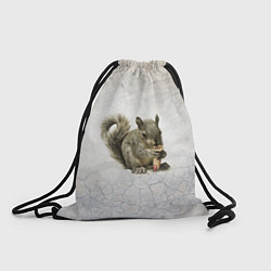 Рюкзак-мешок Белки, цвет: 3D-принт