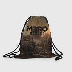 Рюкзак-мешок Metro город-призрак, цвет: 3D-принт