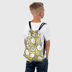 Рюкзак-мешок Illuminating Lemon, цвет: 3D-принт — фото 2
