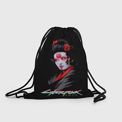 Рюкзак-мешок CYBERPUNK 2077 JAPAN, цвет: 3D-принт