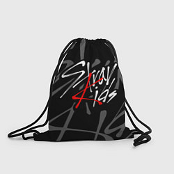 Рюкзак-мешок STRAY KIDS, цвет: 3D-принт