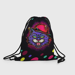 Рюкзак-мешок CAT, цвет: 3D-принт