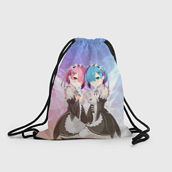 Рюкзак-мешок Рем и Рам, цвет: 3D-принт