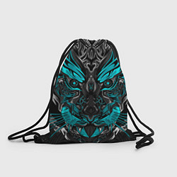 Рюкзак-мешок Абстракция тигр, цвет: 3D-принт