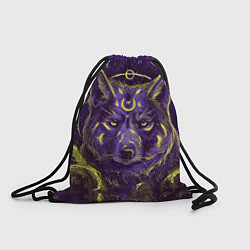Рюкзак-мешок Волшебный Волк, цвет: 3D-принт