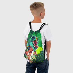 Рюкзак-мешок Леон, цвет: 3D-принт — фото 2