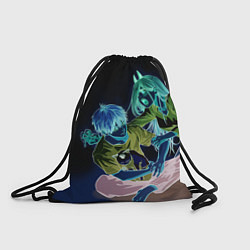 Рюкзак-мешок Человек Бензопила, цвет: 3D-принт