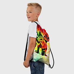 Рюкзак-мешок CS GO Neon, цвет: 3D-принт — фото 2