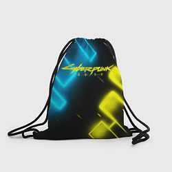 Рюкзак-мешок CYBERPUNK2077 КИБЕРПАНК, цвет: 3D-принт
