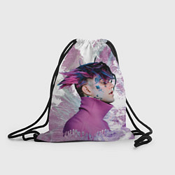 Рюкзак-мешок Lil peep, цвет: 3D-принт