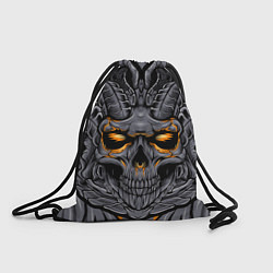 Рюкзак-мешок Череп дьявола, цвет: 3D-принт