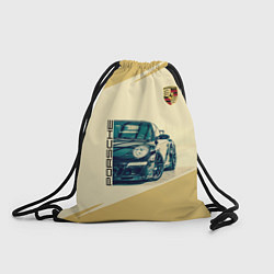 Рюкзак-мешок Porsche, цвет: 3D-принт