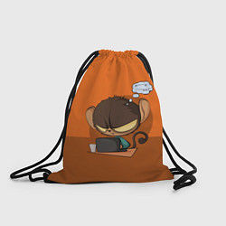 Рюкзак-мешок Маленький Хакер, цвет: 3D-принт