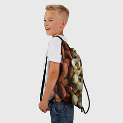 Рюкзак-мешок Ореховый микс, цвет: 3D-принт — фото 2