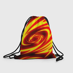 Рюкзак-мешок ОГНЕННЫЕ ВОЛНЫ FIRE STRIPES, цвет: 3D-принт