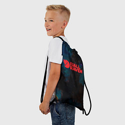 Рюкзак-мешок Fjall Raven Дизайнерская, цвет: 3D-принт — фото 2