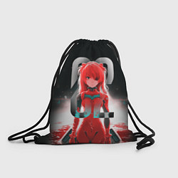 Рюкзак-мешок Asuka Langley, цвет: 3D-принт