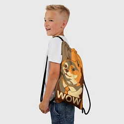 Рюкзак-мешок Doge Wow, цвет: 3D-принт — фото 2