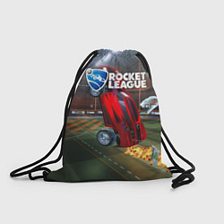Рюкзак-мешок Rocket League, цвет: 3D-принт