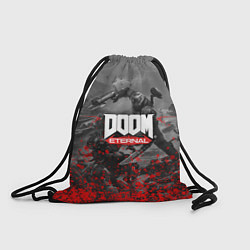 Рюкзак-мешок DOOM, цвет: 3D-принт