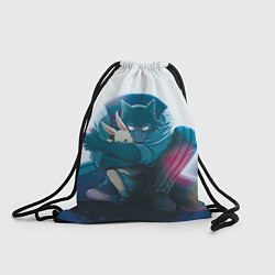 Рюкзак-мешок Легоси Хару крупный принт, цвет: 3D-принт