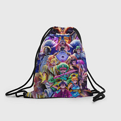 Рюкзак-мешок ONE PIECE ВАН ПИС ПЕРСОНАЖИ, цвет: 3D-принт